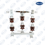 11kV Porcelain Isolator Double Stack Turn and Twist type without Earth Switch - Image 3
