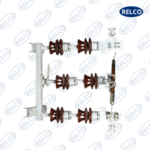 11kV Porcelain Isolator Double Stack Turn and Twist type without Earth Switch - Image 4