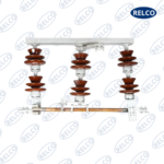 33kV Porcelain Isolator Double Stack without Earth Switch - Image 2
