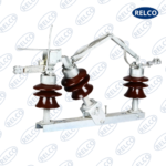 11kV 400A Porcelain Gang Operated Air Break Switch 9 insulator - Image 3