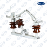 11kV 400A Porcelain Gang Operated Air Break Switch 9 insulator - Image 2