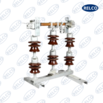 11kV Porcelain Isolator Double Stack Turn & Twist type with Earth Switch