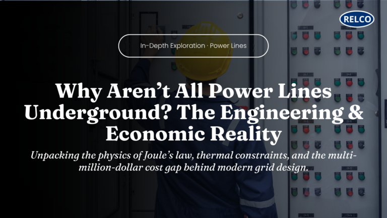 Why Aren’t All Power Lines Underground? The Engineering & Economic Reality