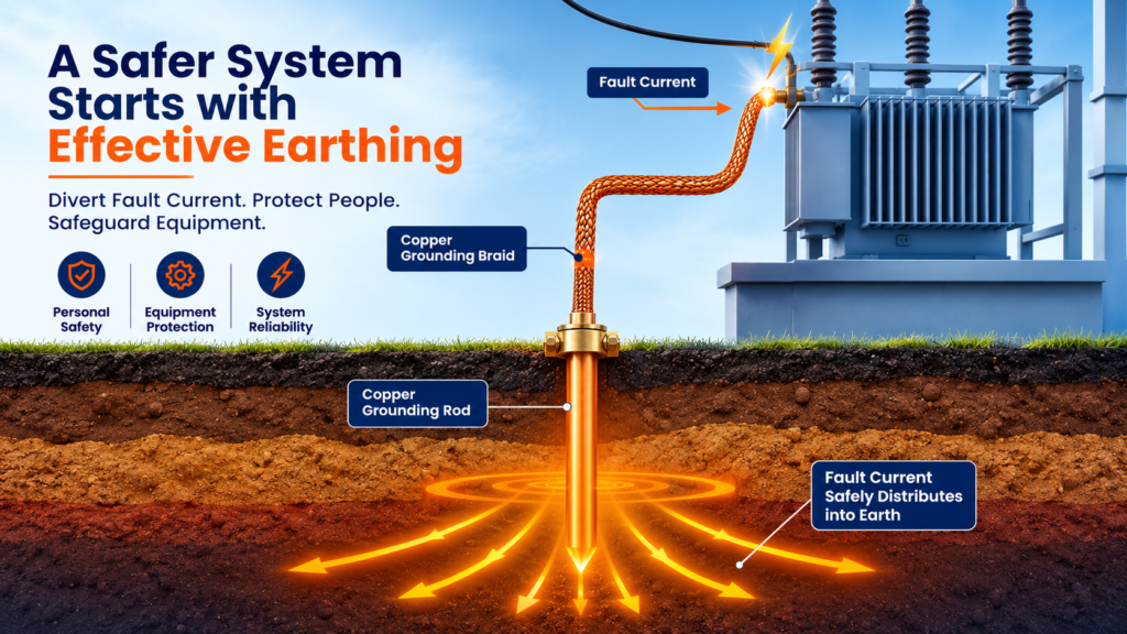 industrial electrical earthing system