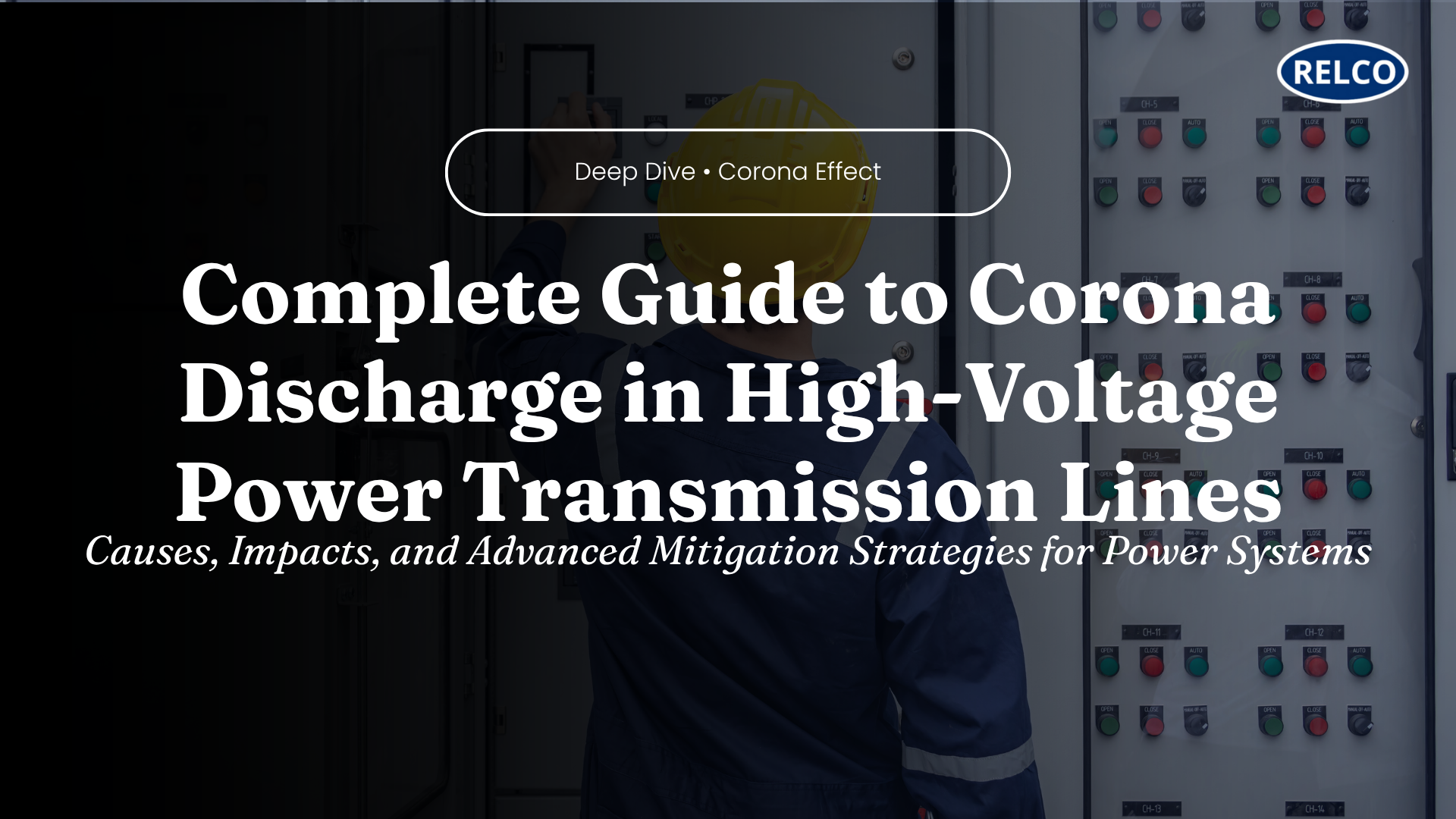 Complete Guide to Corona Discharge in High-Voltage Power Transmission Lines